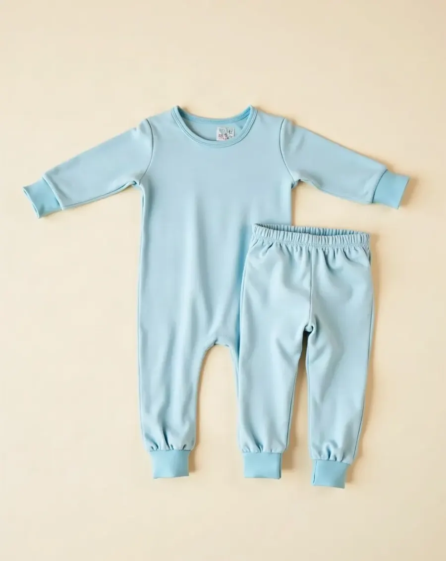 Mini Moo: Bambu Uzun Kollu Pijama Takımı