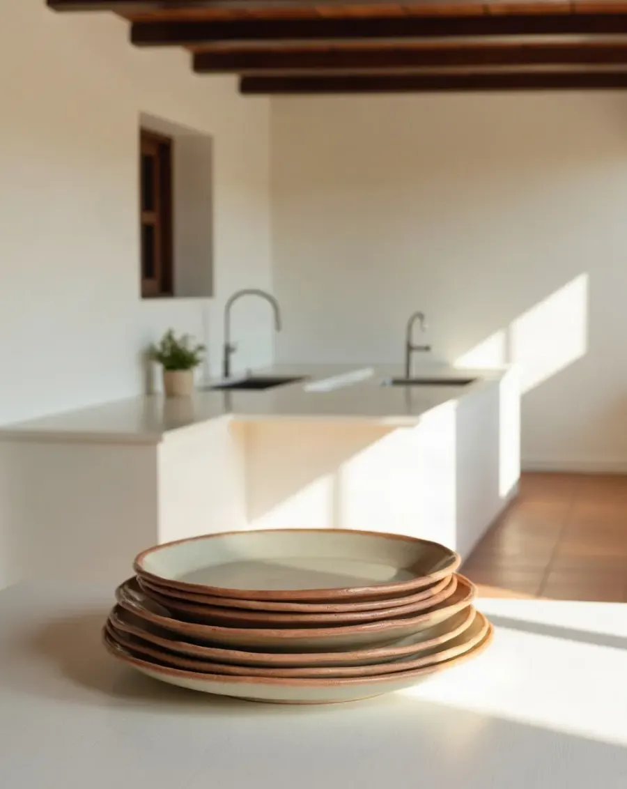 NORA HOME: El Sırlı Yemek Tabağı